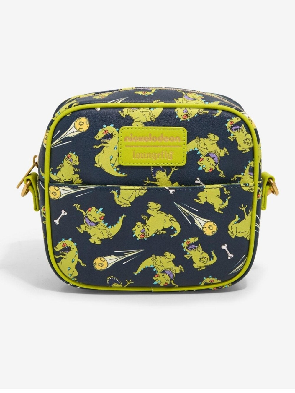 NWT Loungefly Rugrats Reptar Crossbody Bag